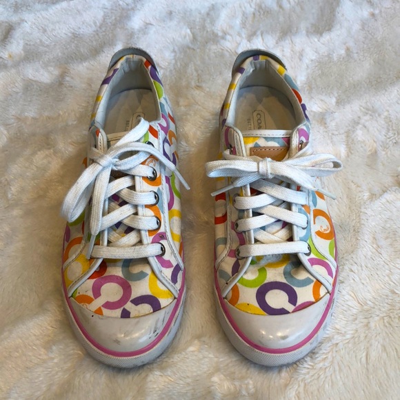 Coach Running Shoes - Size 7.5 - Picture 1 of 3